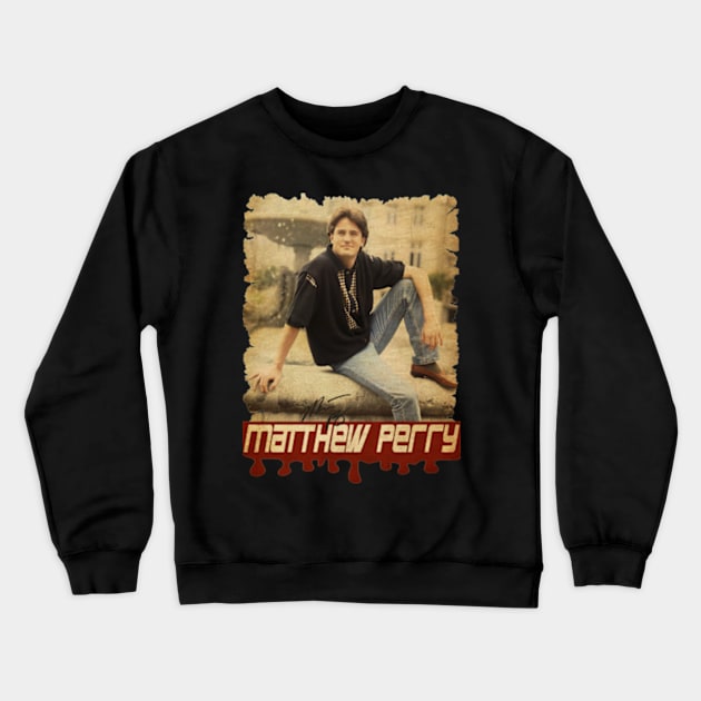 Matthew Perry Vintage Crewneck Sweatshirt by Teling Balak
